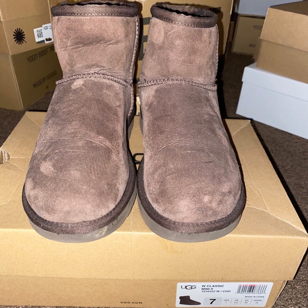 Mini brown uggs